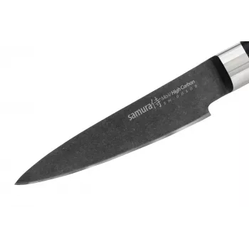 Samura Stonewash Paring peilis 90 mm juodas
