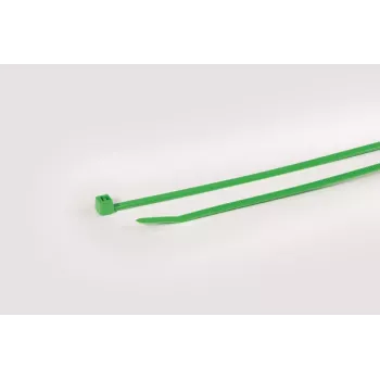HellermannTyton T50R žalios poliamidinės cable ties, 200 mm x 4,6 mm, 100 vnt. paketas 111-04801