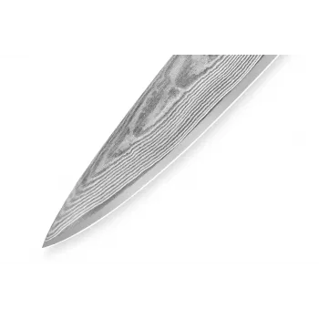 SAMURA Harakiri filė peilis 230 mm – AUS-8 nerūdijantis plienas, juoda ABS rankena