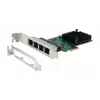 EXSYS EX-60104 Quad 1 Gigabit Ethernet PCIe x1 tinklo plokštė (Realtek RTL8111H)