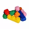 Gerardo's Toys GT3104 minkštų konstrukcinių kaladėlių rinkinys, 21 dalis, EVA putų, įvairiaspalvis, nuo 6 mėnesių