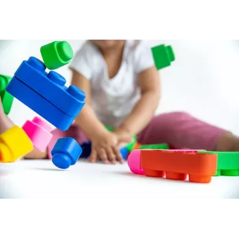Gerardo's Toys GT3105 minkštų konstruktorių rinkinys, 42 dalys, EVA putplastis, įvairiaspalvis, nuo 12 mėnesių
