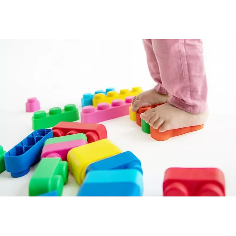 Gerardo's Toys GT3105 minkštų konstruktorių rinkinys, 42 dalys, EVA putplastis, įvairiaspalvis, nuo 12 mėnesių