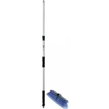 IWH teleskopinė transporto priemonių plovimo šepetys, aliumininis kotas 970-1620 mm, putų rankena 000203