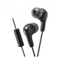 JVC HA-FX7M-B-E ausinės su mikrofonu, juodos