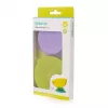 KIDSME Stay-in-Place siurbiamasis padėkliukas dubenėliams, buteliukams ir puodeliams, 2 vnt., Lime & Lavender