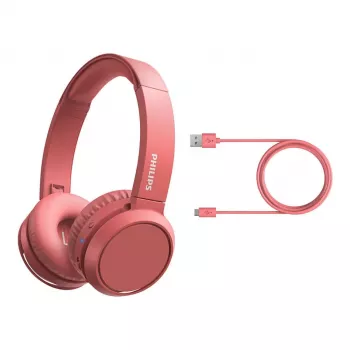 Philips TAH4205RD/00 On-Ear belaidės ausinės, raudonos