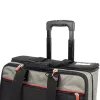 C.K Tools Magma Technicians Rolling Tool Case su ratais, 50+ kišenės, teleskopine rankena, juoda/raudona (MA2652)