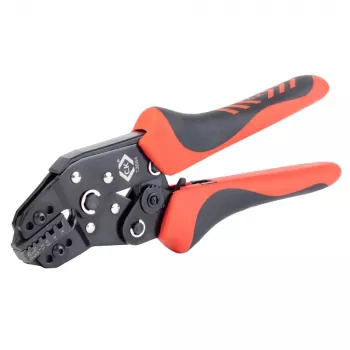 C.K Tools T3684 automatinės presavimo replės vielos antgaliams 0,25-6 mm² (AWG 23-10)