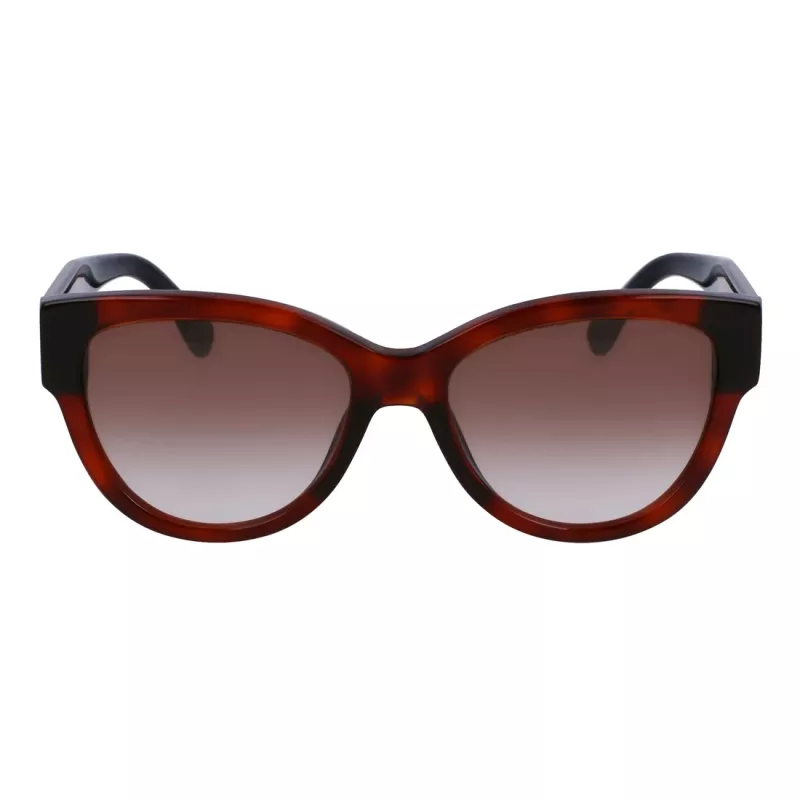 Paul Smith Etta moteriški akiniai nuo saulės Cat Eye PSN06755ETTA juodi/pilki 55/18/140 mm