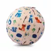 BUBA BLOON Bubabloon latekso balionas su audinio apvalkalu, Animal Stripes Pink