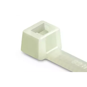 HellermannTyton T120XM baltas kabelių raištis 600x7,6 mm, 100 vnt. pakelis 111-12704