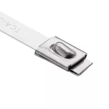 HellermannTyton MBT33H nerūdijančio plieno kabelių raiščiai, 360 mm x 7,9 mm, 50 vnt. (111-94339)