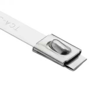 HellermannTyton MBT33H nerūdijančio plieno kabelių raiščiai, 360 mm x 7,9 mm, 50 vnt. (111-94339)