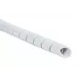 HellermannTyton 161-41002 Spirotect spiralinė rišimo apvija kabeliams, pilka, 10 mm išorinis skersmuo, 25 m ilgio
