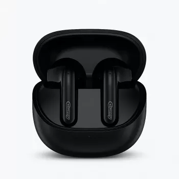 JVC Gumy Air True Wireless belaidės Bluetooth ausinės, juodos