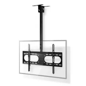 Nedis TVCM1350BK visiškai judrus televizoriaus sieninis laikiklis 32–65 colių ekranams, VESA 400x400, 35 kg, juodas