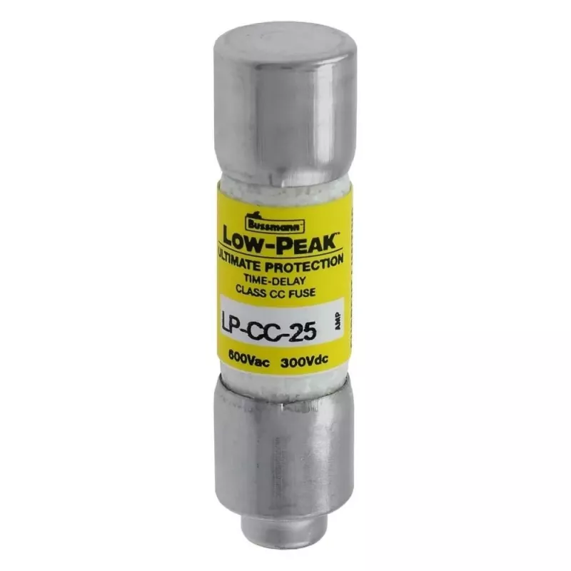 Eaton LP-CC-25 25A 600V Class CC laiko uždelsimo saugiklis, 10 vnt. paketas