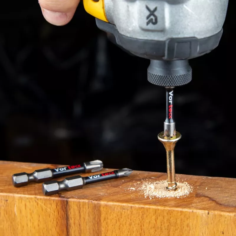 C.K Tools T4470 PZ2L05D5 Pozidriv atsuktuvų antgalis PZ2 x 50 mm, 1/4 colio šešiabriaunis kotas, S2 plienas