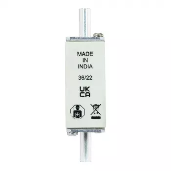 Eaton 32NHG000B NH saugiklis su mechaniniu indikatoriumi, 32 A, 500 V AC, dydis 000, gG, 3 vnt. pakelyje