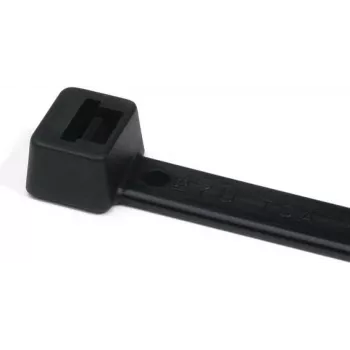 HellermannTyton T50R juodas poliamidinis kabelių raištis 200mm x 4,6mm, 100 vnt. pakuotė 111-04950