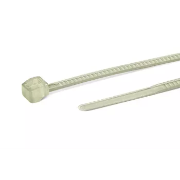 HellermannTyton T18ROS baltas kabelių raištis 100x2,5mm PA66, 100 vnt. (118-00079)