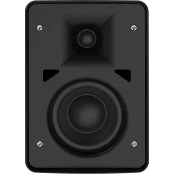 INTUSONIC 4FP40R 4 colių 2-jų krypčių lauko sieninė garso kolonėlė, 40 W RMS, IP56, juoda, pora 12604021