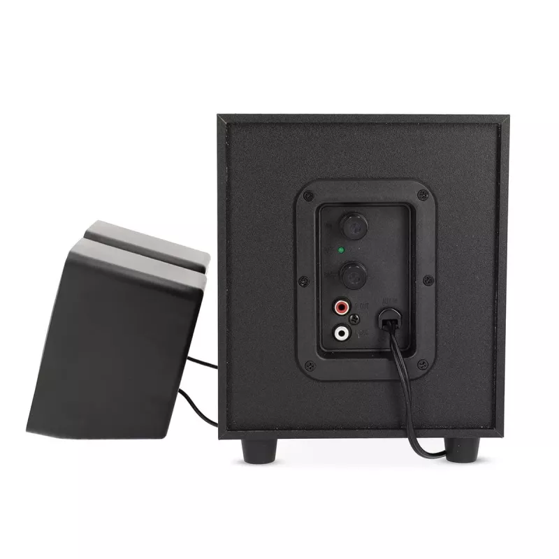 Nedis CSPR10021BK 2.1 kompiuterio garsiakalbių rinkinys, 33 W, maitinamas USB, juodas