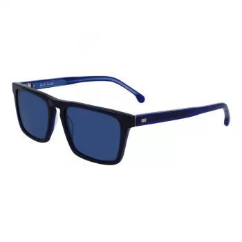 Paul Smith PSSN06255EDIS vyriški akiniai nuo saulės – kvadratinis acetatinis rėmelis, pilki lęšiai 55mm