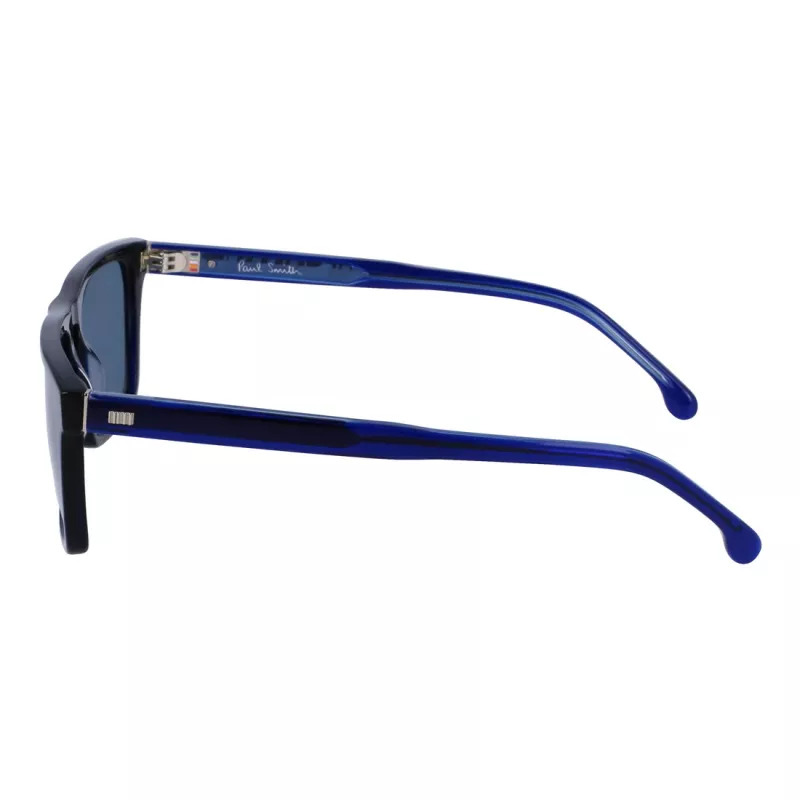 Paul Smith PSSN06255EDIS vyriški akiniai nuo saulės – kvadratinis acetatinis rėmelis, pilki lęšiai 55mm