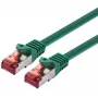 LOGON Cat6 SSTP/PIMF 3 m tinklo kabelis, žalias (TCR66SS030G)