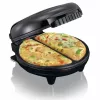 Lenco Melissa 16250086 vaflinė, 750 W, juoda, bakelitas, neprideganti Teflon danga