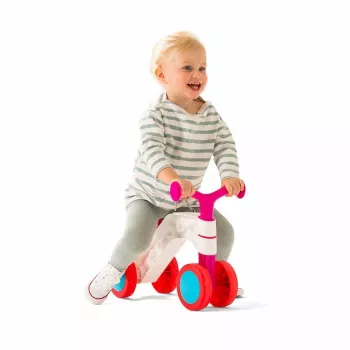 Chillafish Itsibitsi 4-in-1 konvertuojamas važiuoklė, rožinė, 1-3 metų