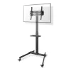 Nedis TVSM5100BK ant grindų stovimas televizoriaus laikiklis 32–55 colių televizoriams, juodas
