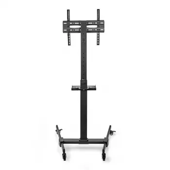 Nedis TVSM5100BK ant grindų stovimas televizoriaus laikiklis 32–55 colių televizoriams, juodas