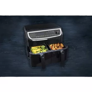 Gastronoma Dual Basket Air Fryer 9L 2400W juodas