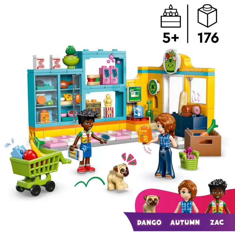 LEGO Friends 42680 Heartlake City mini prekybos centro konstravimo rinkinys