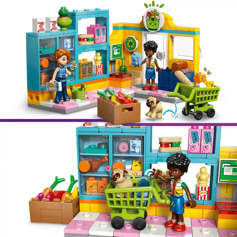 LEGO Friends 42680 Heartlake City mini prekybos centro konstravimo rinkinys