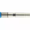 Harting Han-Pneumatic Pneumatinis moteriškas kontaktas, žalvarinis, nikeliuotas, 6 mm išorinis skersmuo, su vožtuvu 09140006466