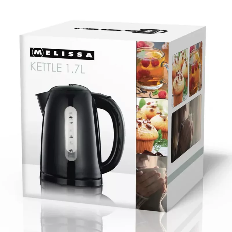 Melissa Elektrinis virdulys 1,7L 2025W juodas 16130301