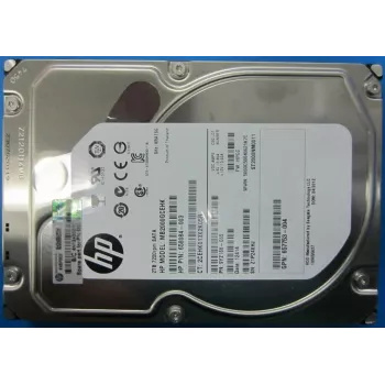 HP Enterprise 2TB 7,2K RPM SATA 3,5 colio LFF Midline vidinis kietasis diskas (659570-001)