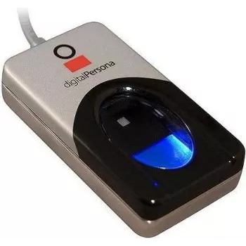 HID DigitalPersona 4500, didmeninė pakuotė, USB pirštų antspaudų skaitytuvas, USB 2.0, optinis, 512 dpi, 256 pilkosios skalės lygiai, 0,105 kg, logotipas: DigitalPersona, SDK parduodamas atskirai (50013-001-104)