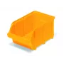 raaco 123679 Sichtlagerkasten oranžinė smulkių dalių dėžė 10,5L