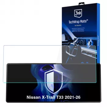 3MK PROTECTION Nissan X-Trail T33 (2021-2026) - 3mk TechWrap matinė centrinio ekrano apsauginė plėvelė