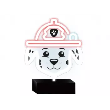 PAW Patrol LED neono stalinė lempa su stovu vaikams, Marshall