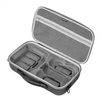 Sunnylife Bag for Neo 2 – apsauginis nešiojimo dėklas DJI Mini 2 / Mini SE / Mavic Mini, pilkas