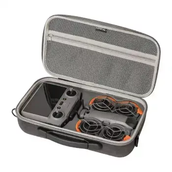Sunnylife Bag for Neo 2 – apsauginis nešiojimo dėklas DJI Mini 2 / Mini SE / Mavic Mini, pilkas