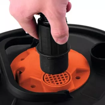 TOYA pelenų siurblys 800W 20L nerūdijančio plieno HEPA filtras 78870