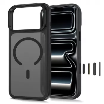 TECH-PROTECT MAGSTAND MagSafe įkrovimo laikiklis iPhone 17 Pro Max / 18 Pro Max matinis juodas