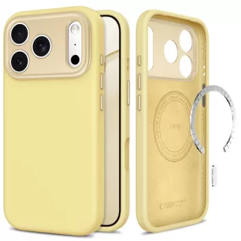 TECH-PROTECT UNIQ MagSafe CC iPhone 17 Pro / 18 Pro korpusas – Mellow Yellow